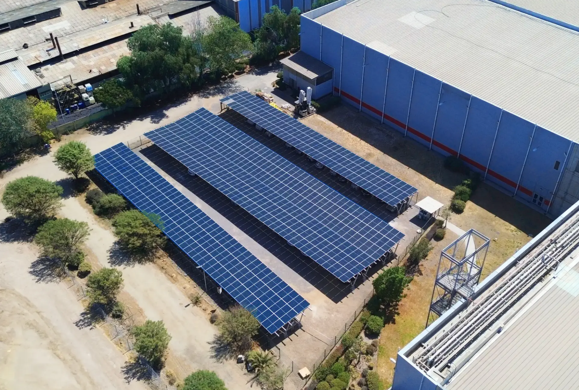 Planta solar industrial Solarity en operación — foto 5