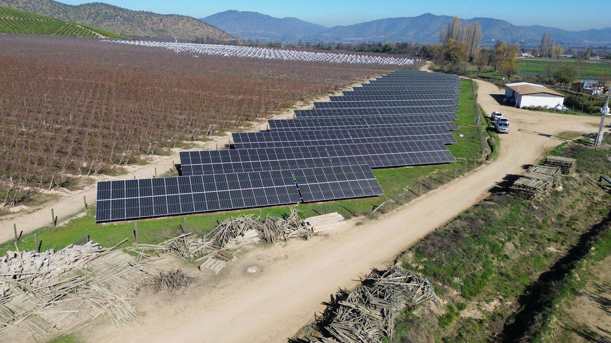 Planta solar Suelo