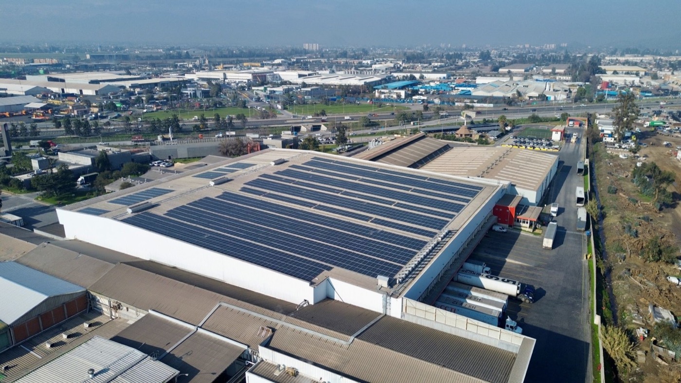 Planta solar construida y operada por Solarity en Chile