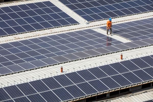 paneles solares en techos